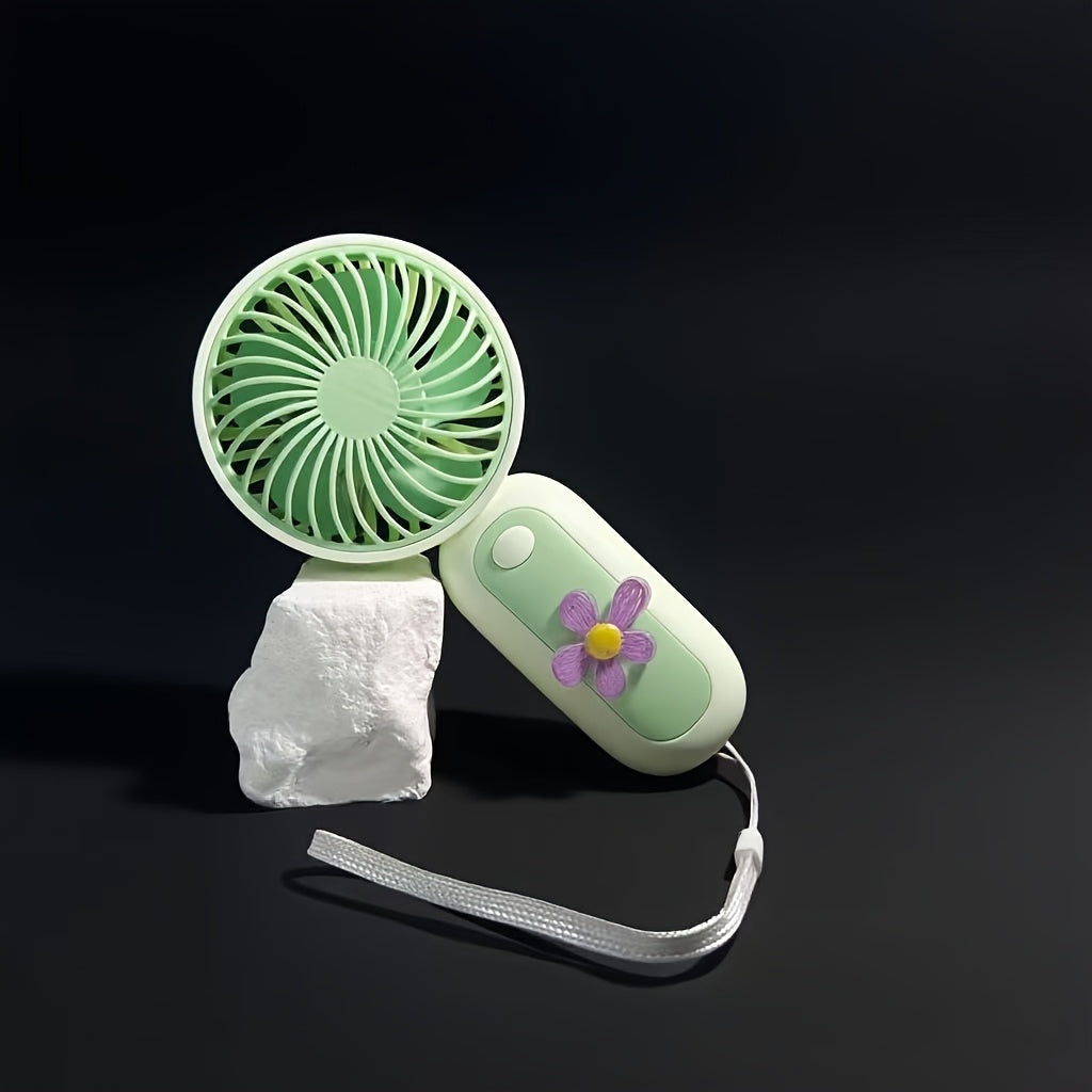 handheld fan suitable women girls portable pocket fan