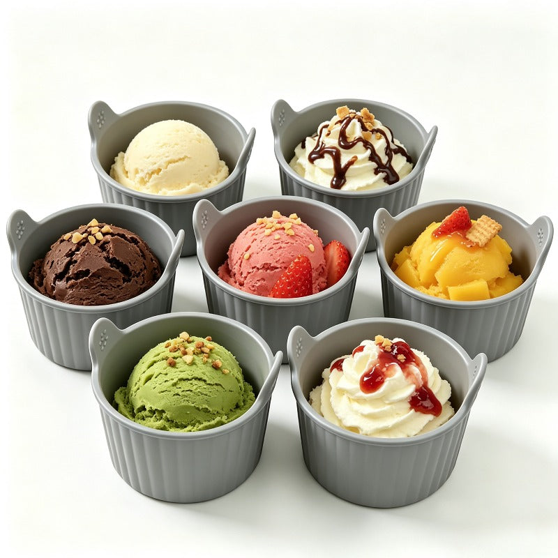 8pcs multi functional air fryer baking cups made silicone