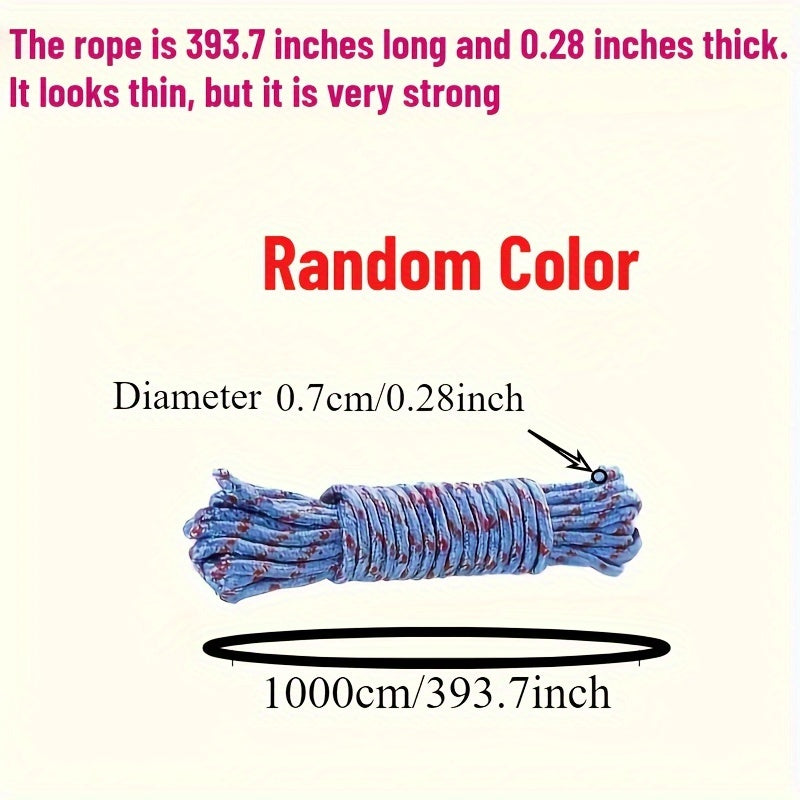 one 10m 393 7inch nylon rope used fixing items dragging