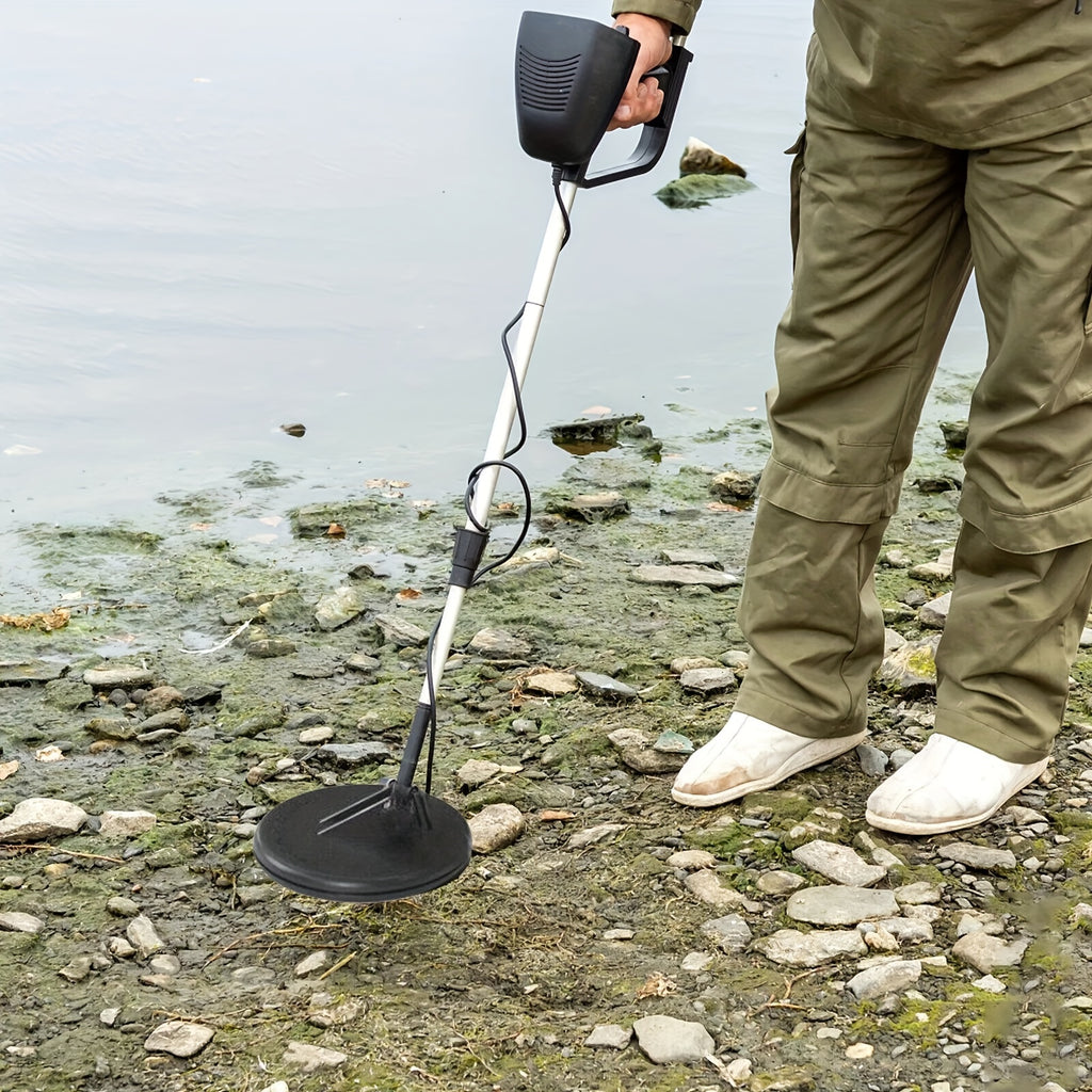 lcd metal detectors golden digger deep sensitive   coil