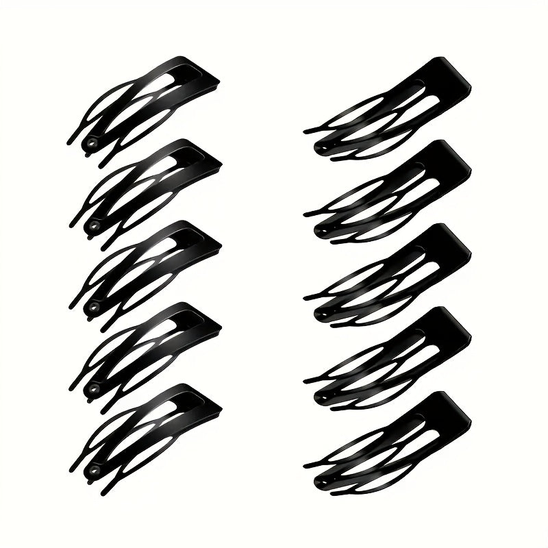 12  snap hair clips bb clips hair additions hair