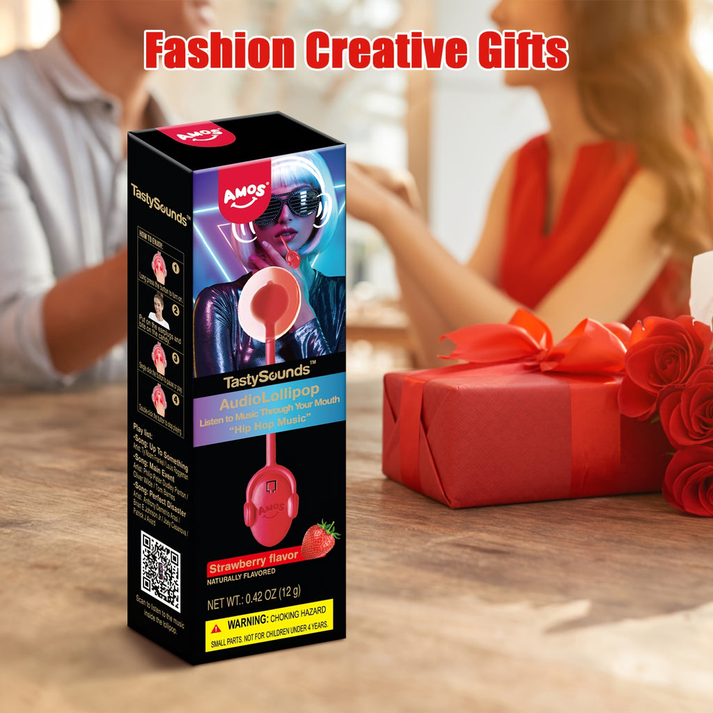buy 4 get 1 free     audio music lollipop candy