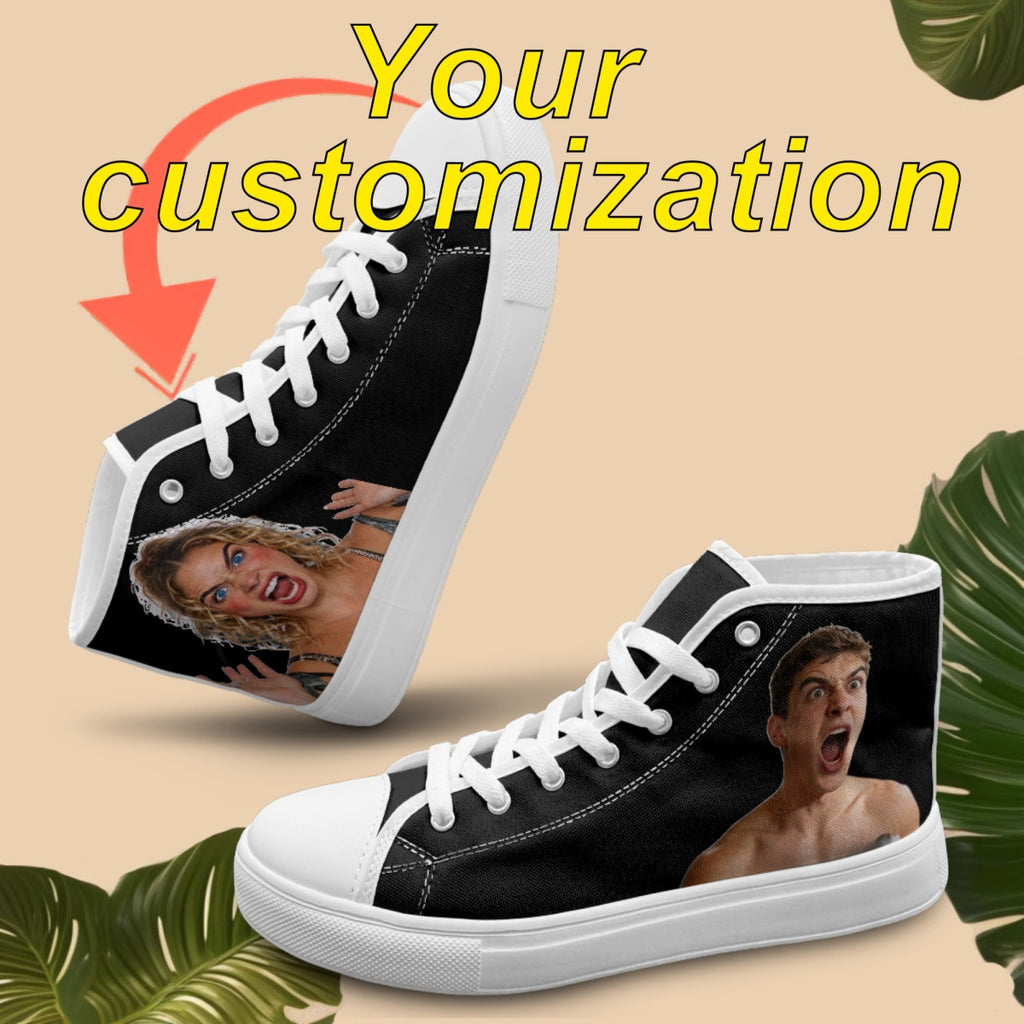 personalized lightweight canvas shoes photos stylish