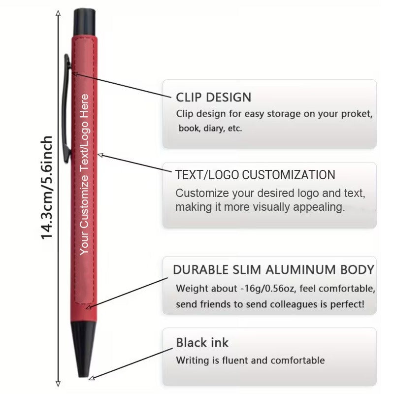 50 custom text logo ballpoint pens new bulk custom pens rich