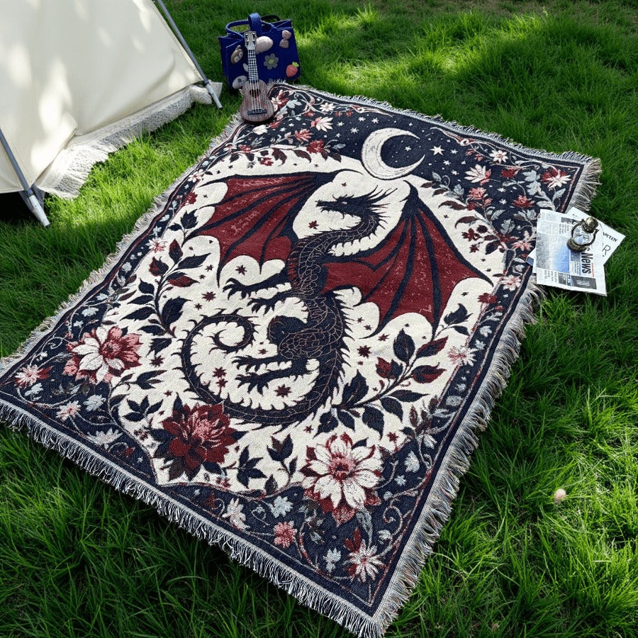 outdoor blanket portable thickened picnic mat cover blanket
