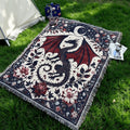 outdoor blanket portable thickened picnic mat cover blanket