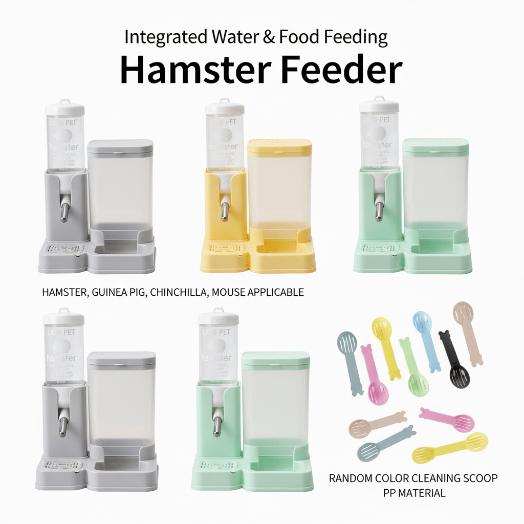 2pcs random   1pc small pet feeder water bowl 1pc