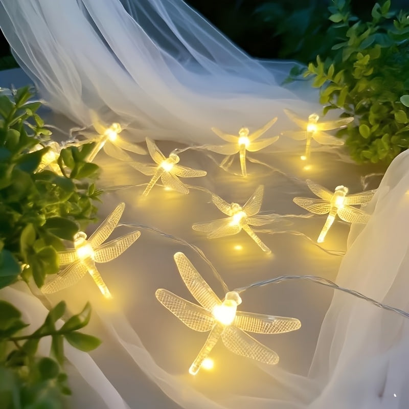 1 string dragonfly string lights 10 leds 1 5m 59inch 4 92ft