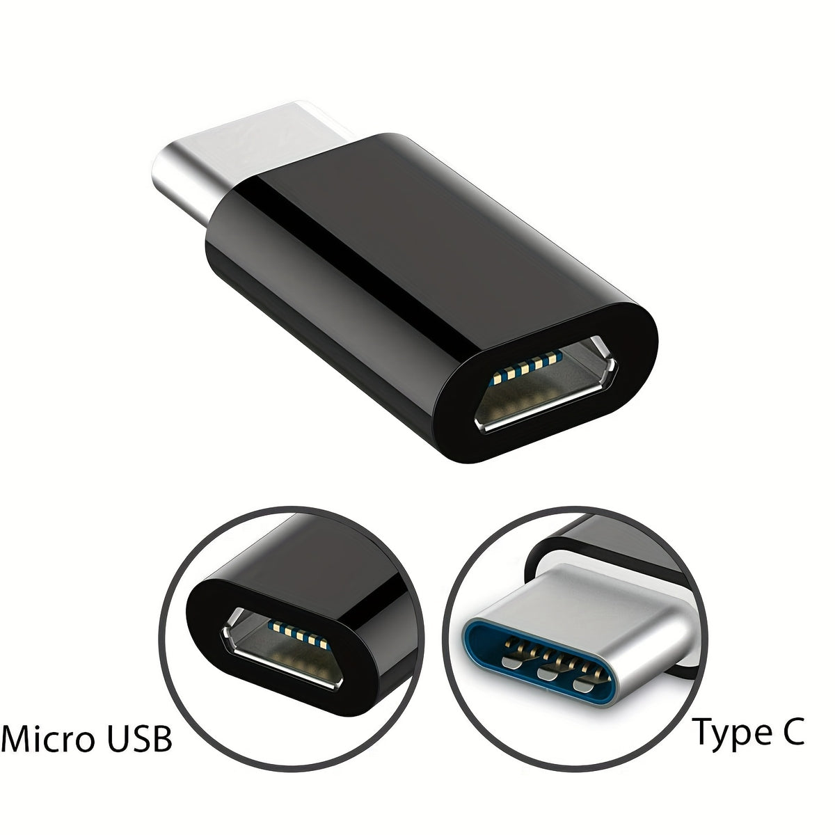 set 8 usb usb c   4 dual orientation usb 2 0 micro