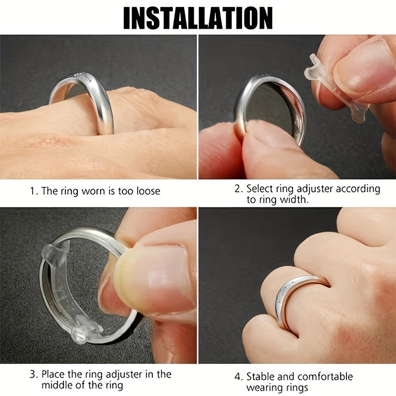 12pcs set ring adjustment pad ring size adjuster fixed loose
