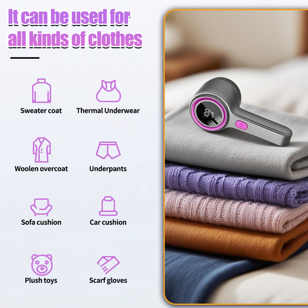 2025   portable multifunctional lint remover features