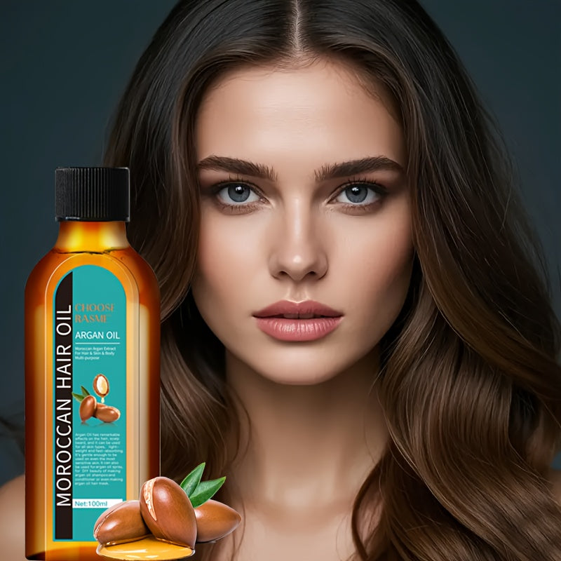 moroccan hair oil improves dry frizzy hair strengthens adds