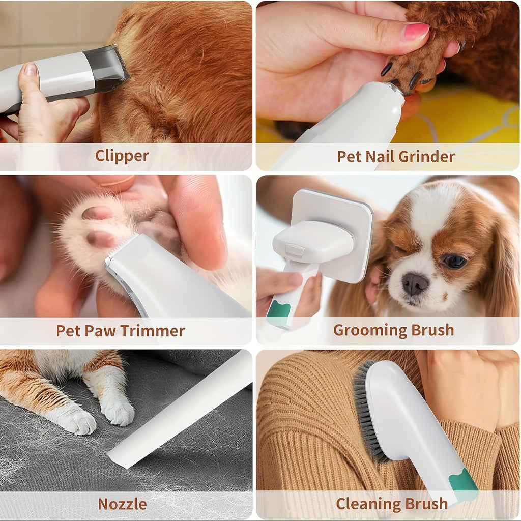 dog grooming kit pet grooming vacuum pet clipper nail