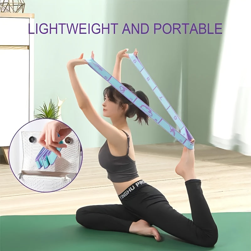 yoga stretching strap pilates   band flexible
