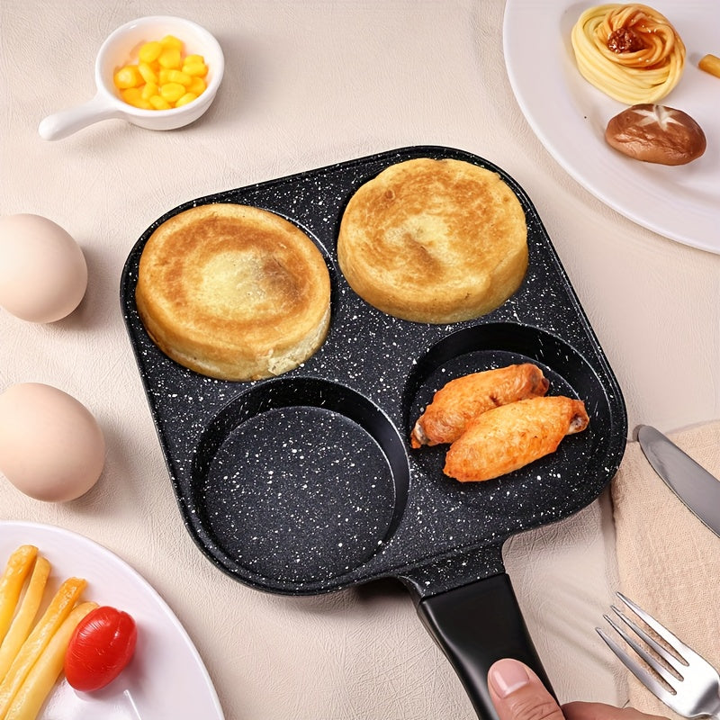 1pc non stick   pan heat resistant wooden handle spray
