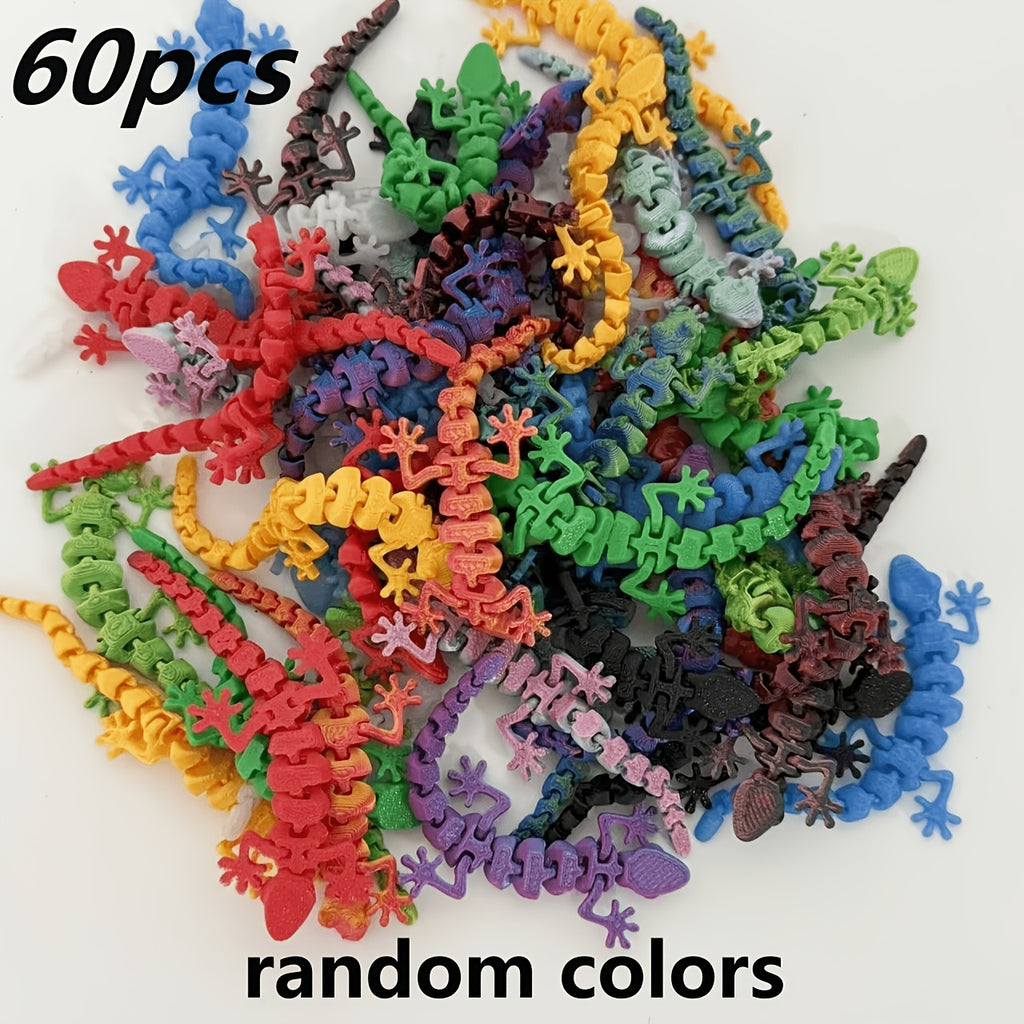 60pcs 3d printed random gradient decorative   3d
