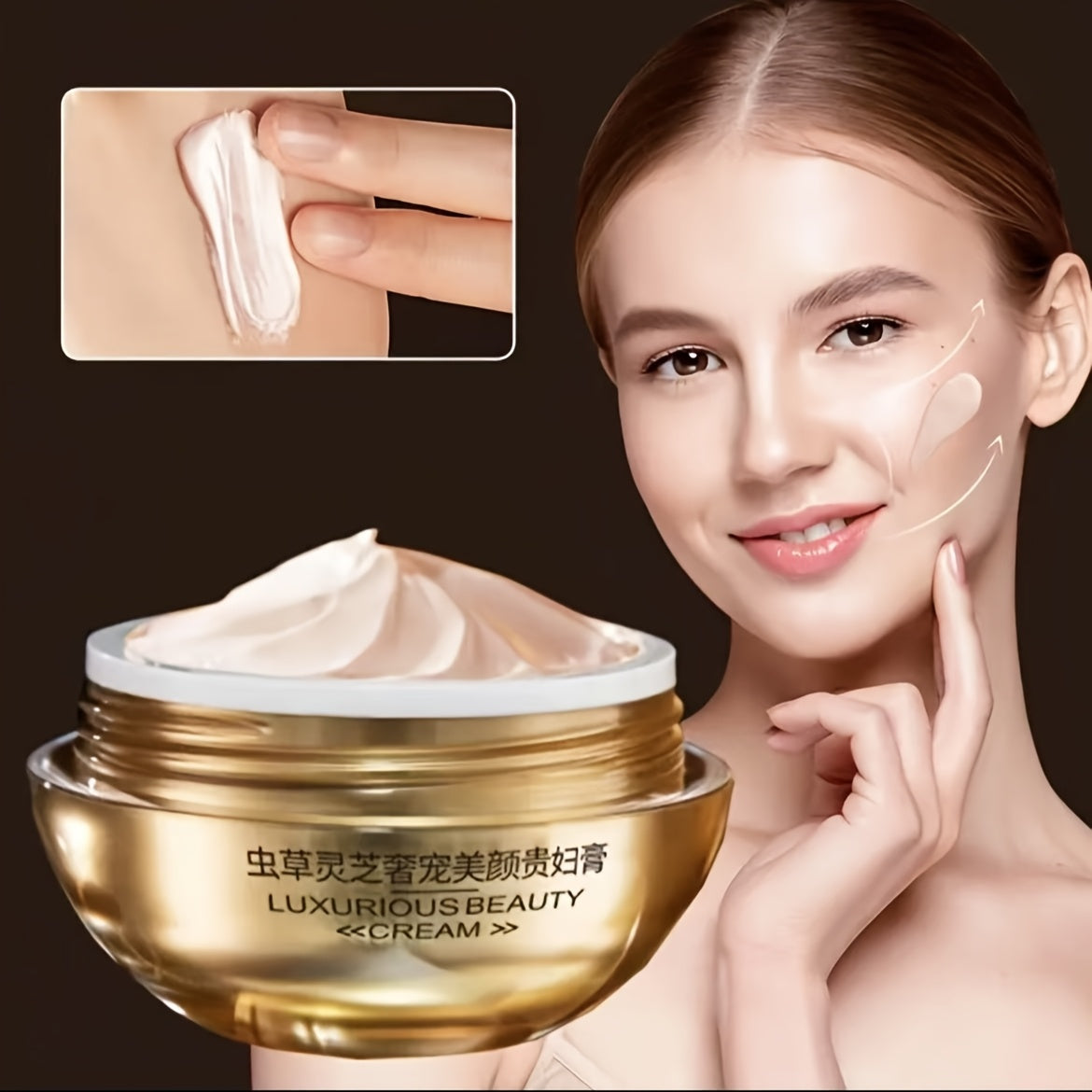 mercilen cordyceps ganoderma luxury   cream temu