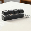 mechanical keyboard keycap fidget keychain 4 button press