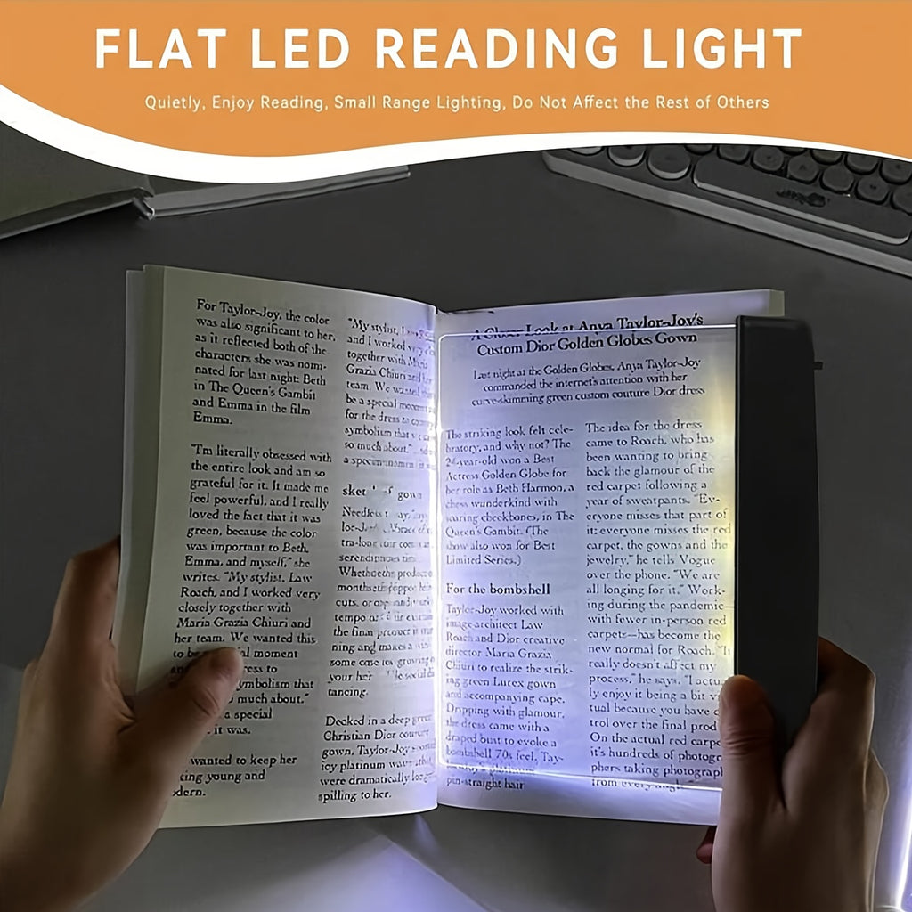 1pc black white led reading light bedroom reading night