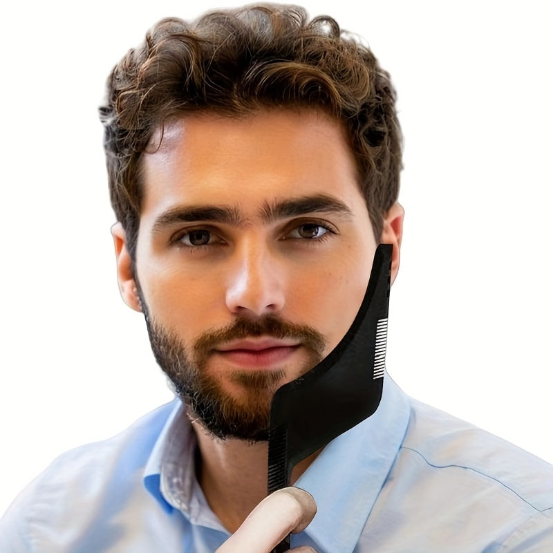set 2 mens beard styling templates 2025 edition precise