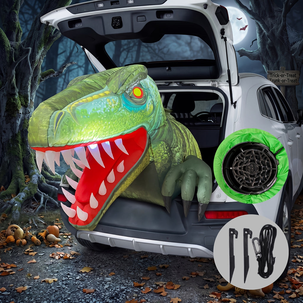 animated halloween inflatable outdoor decorations trunk