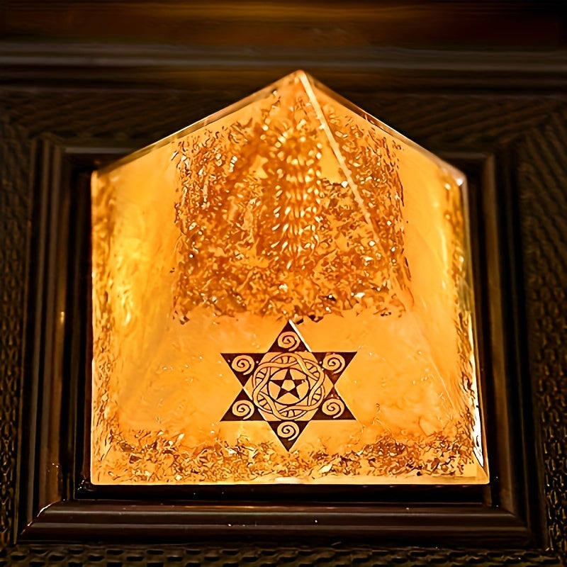 citrine wealth energy pyramid attracts   good