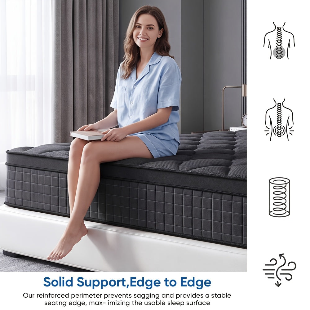 12 inch luxury   mattress individual