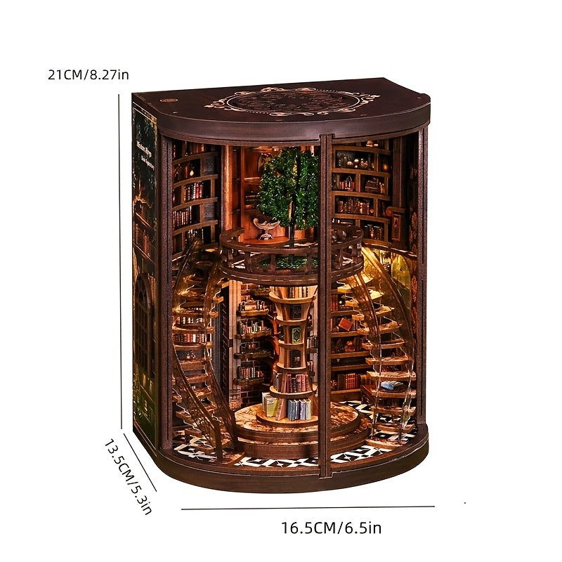 wisdom rings miniature house 3d puzzle assembled wooden