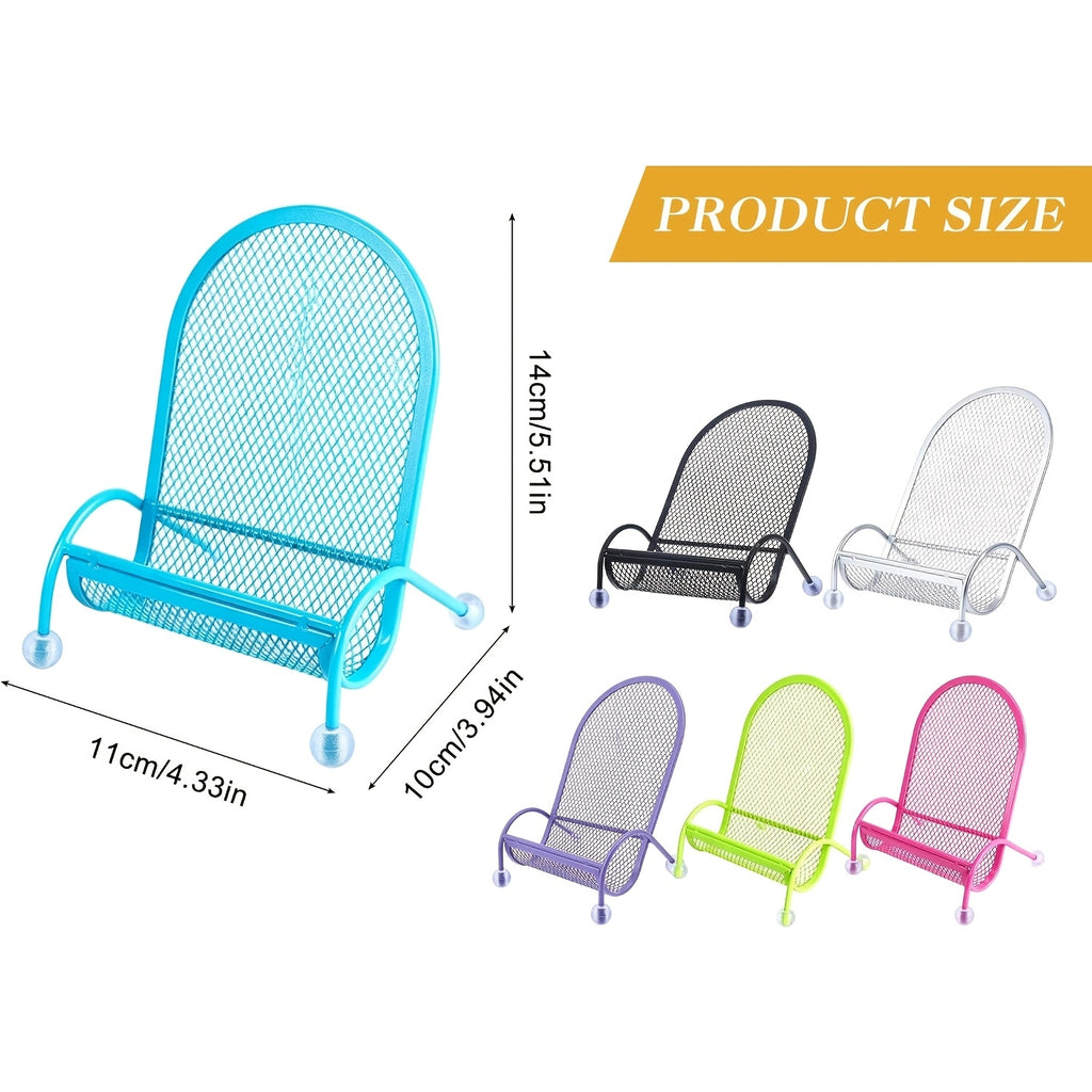 cute chair phone stand universal lazy desktop phone holder