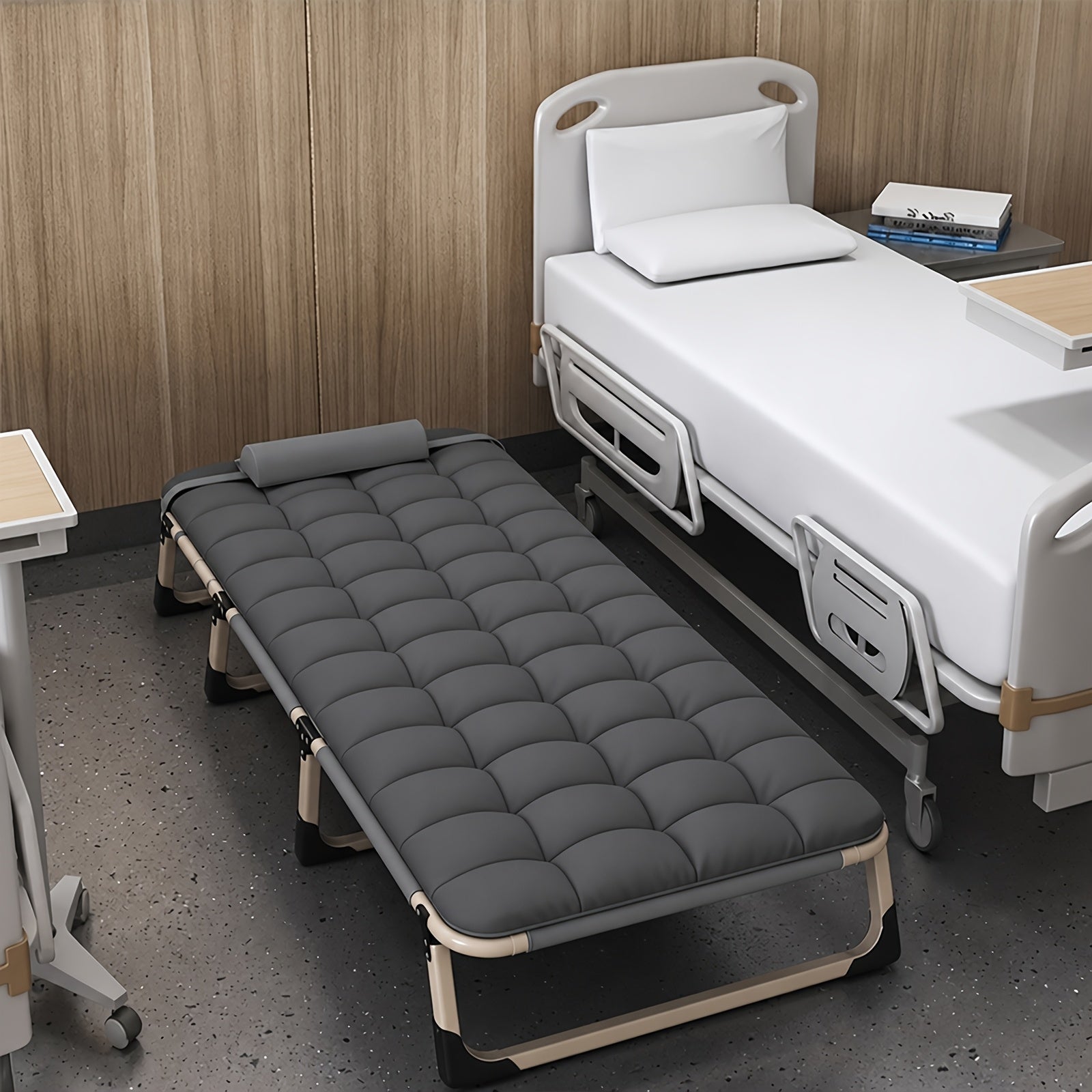 foldable bed frame mattress stainless frame suitable bedroom
