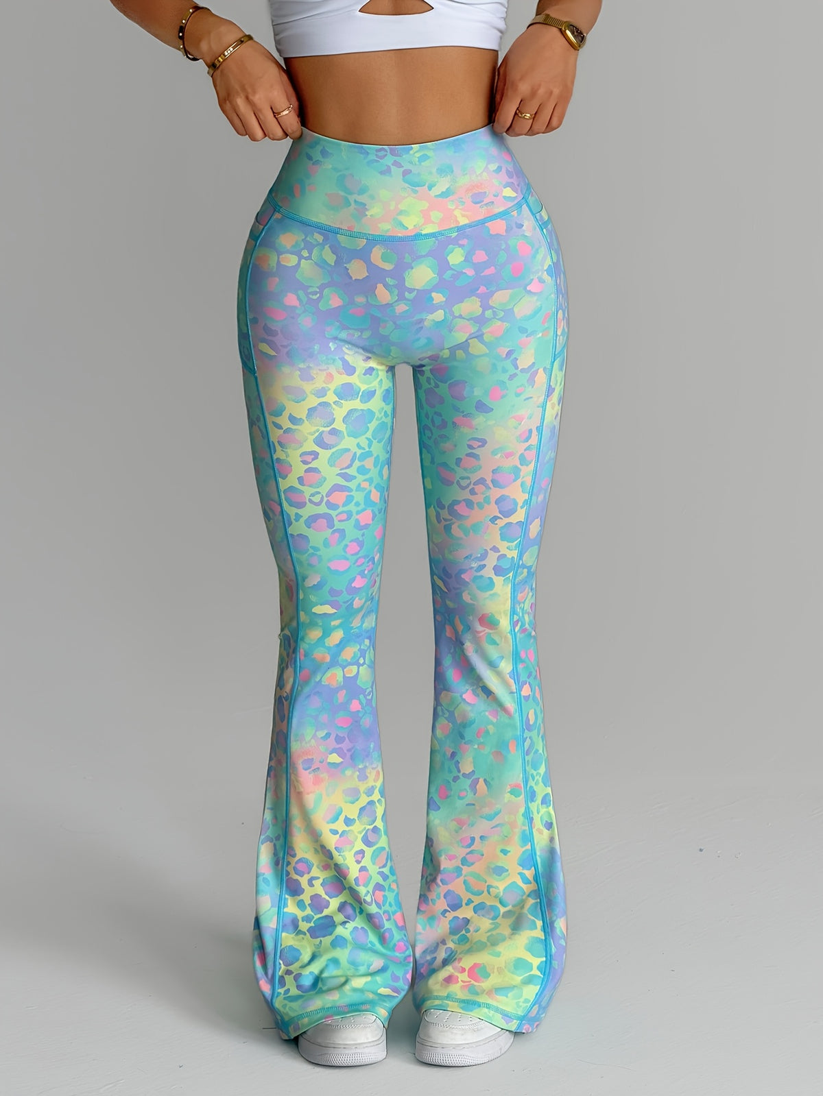 womens high waisted tummy control   lifting yoga pants