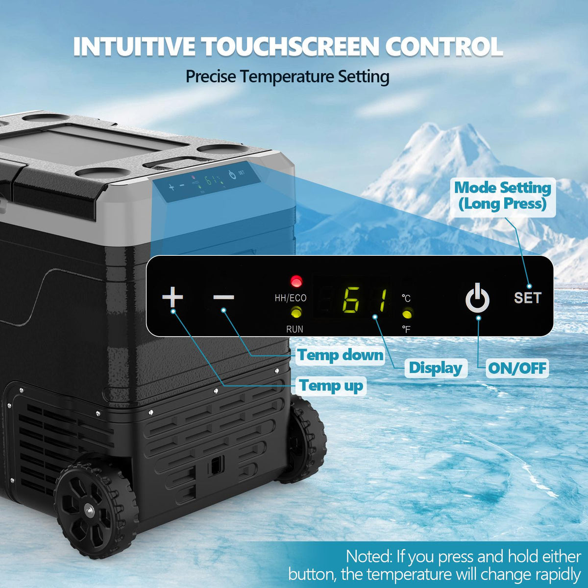 portable 12v 24v   ac refrigerator freezer suitable car rv