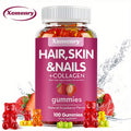 hair skin nails collagen   biotin vitamin c e