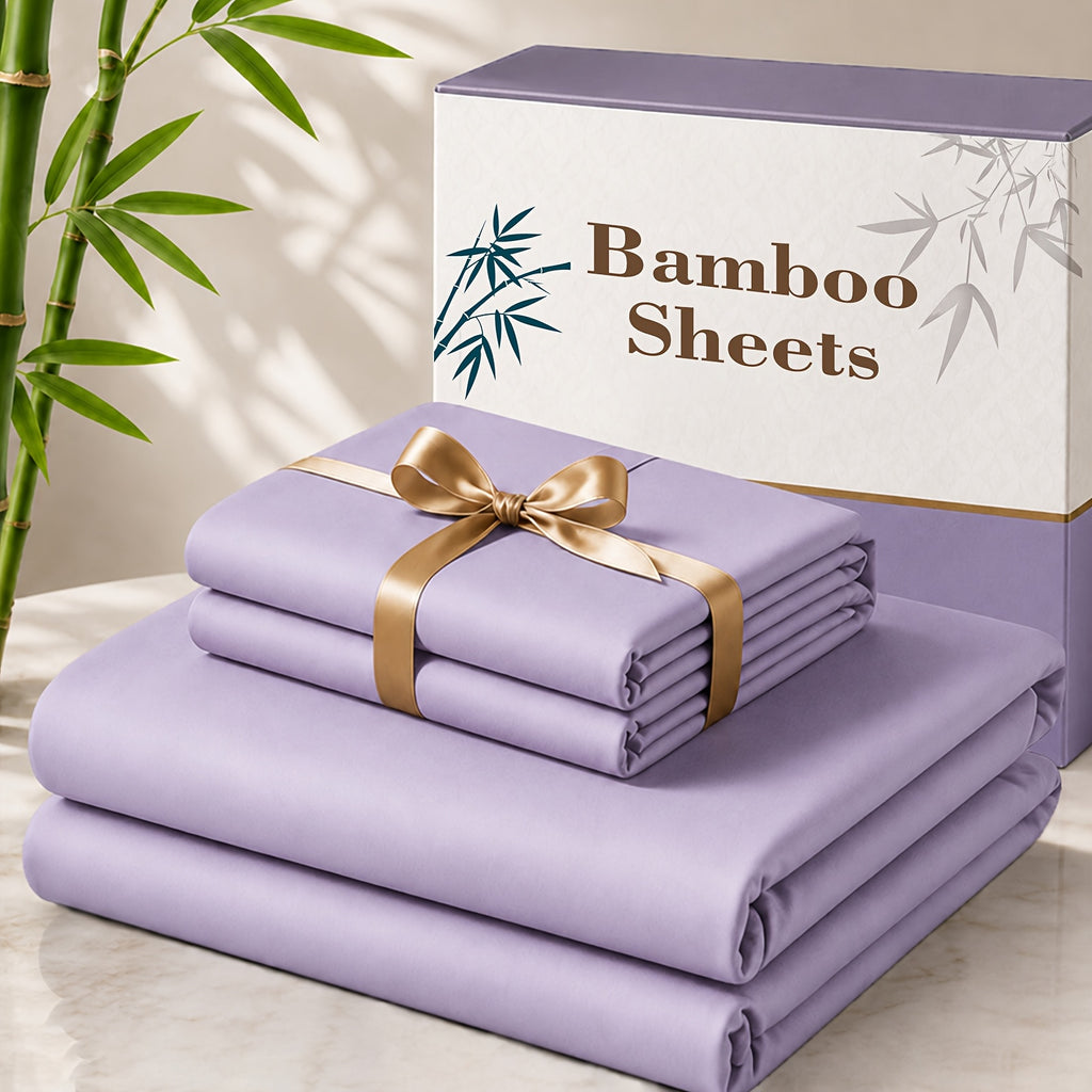 3 4pcs cooling bamboo bed sheet set 3000 tc extra deep