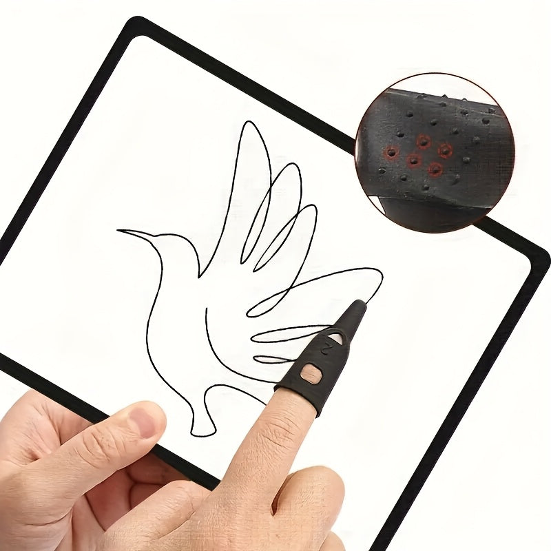 size   finger cover integrated handwriting