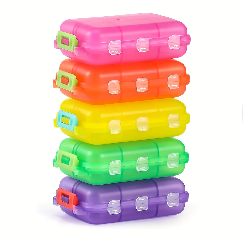 1 pack travel pill organizer 10 compartment pill case