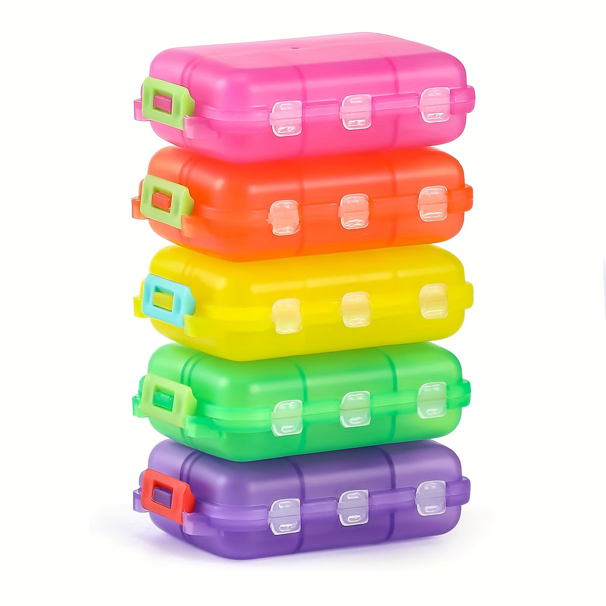 1 pack travel pill organizer 10 compartment pill case