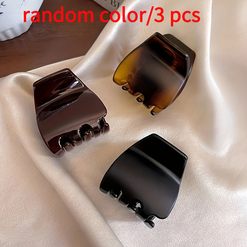 womens high ponytail volumizing hair clip random color anti