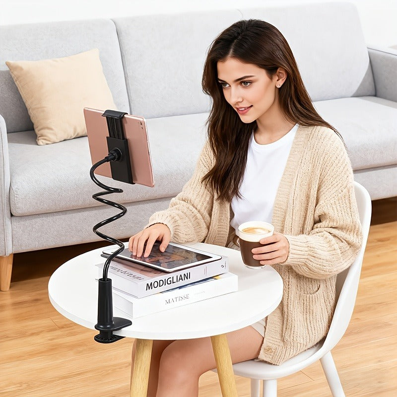 360 degree universal flexible hose phone holder lazy tablet