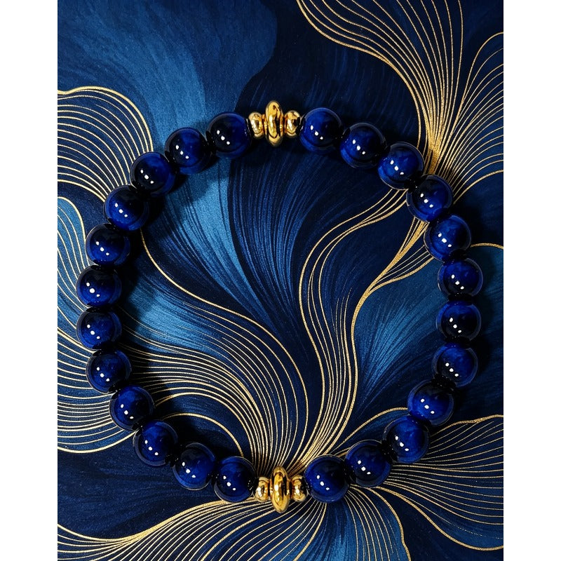 a high end   eye beaded bracelet a simple elegant