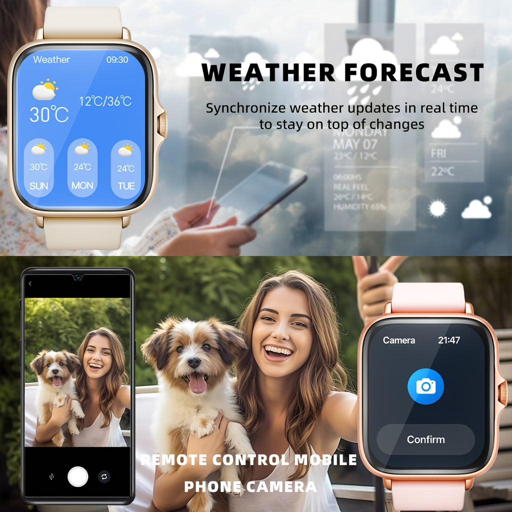 smart watch 1 83 full   display message answer