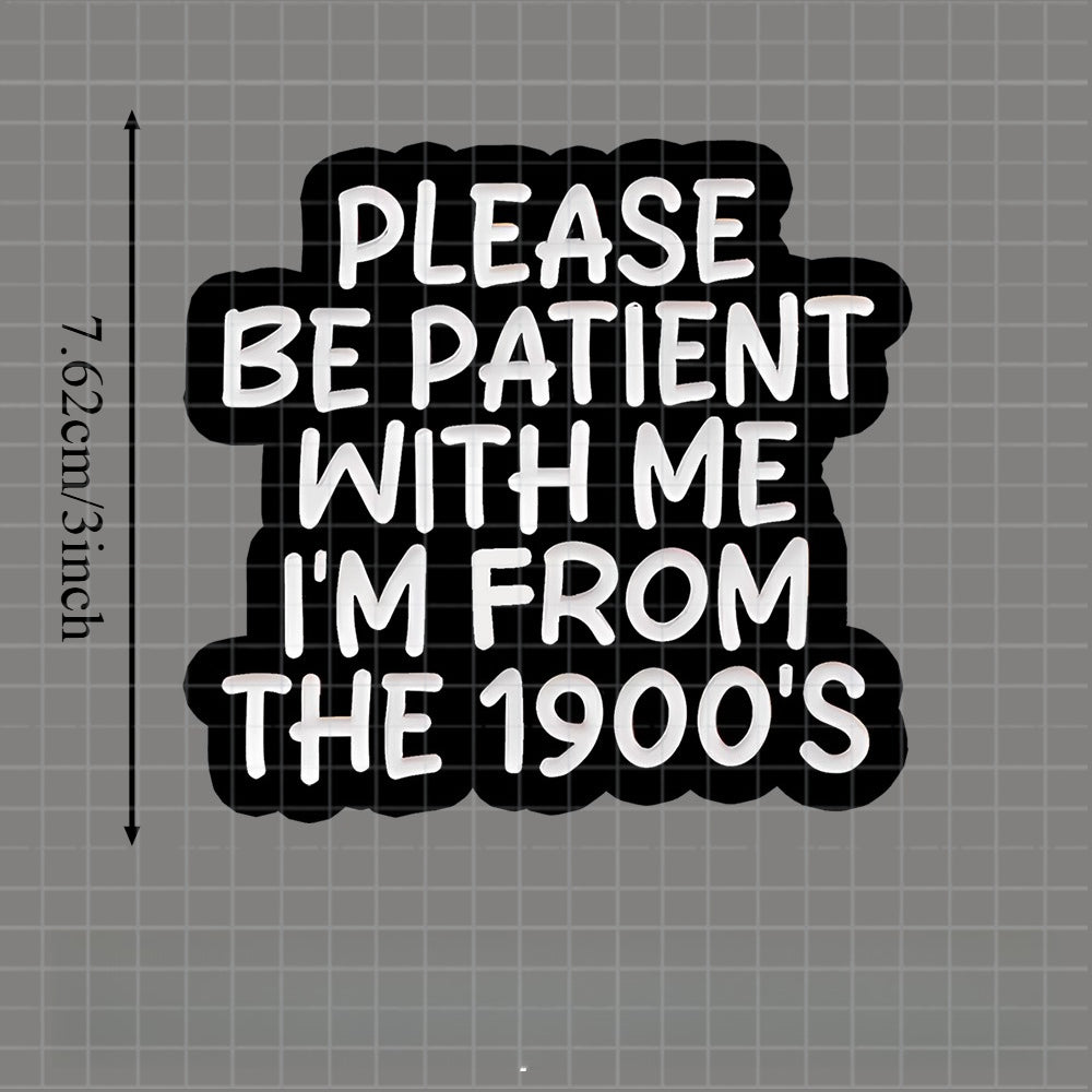 3 inch vintage fight sticker humorous themed vinyl stickers