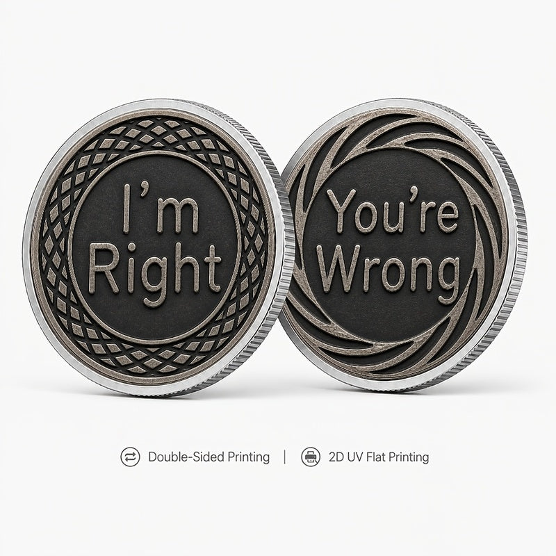 2d flat printed decision   im right youre   dual