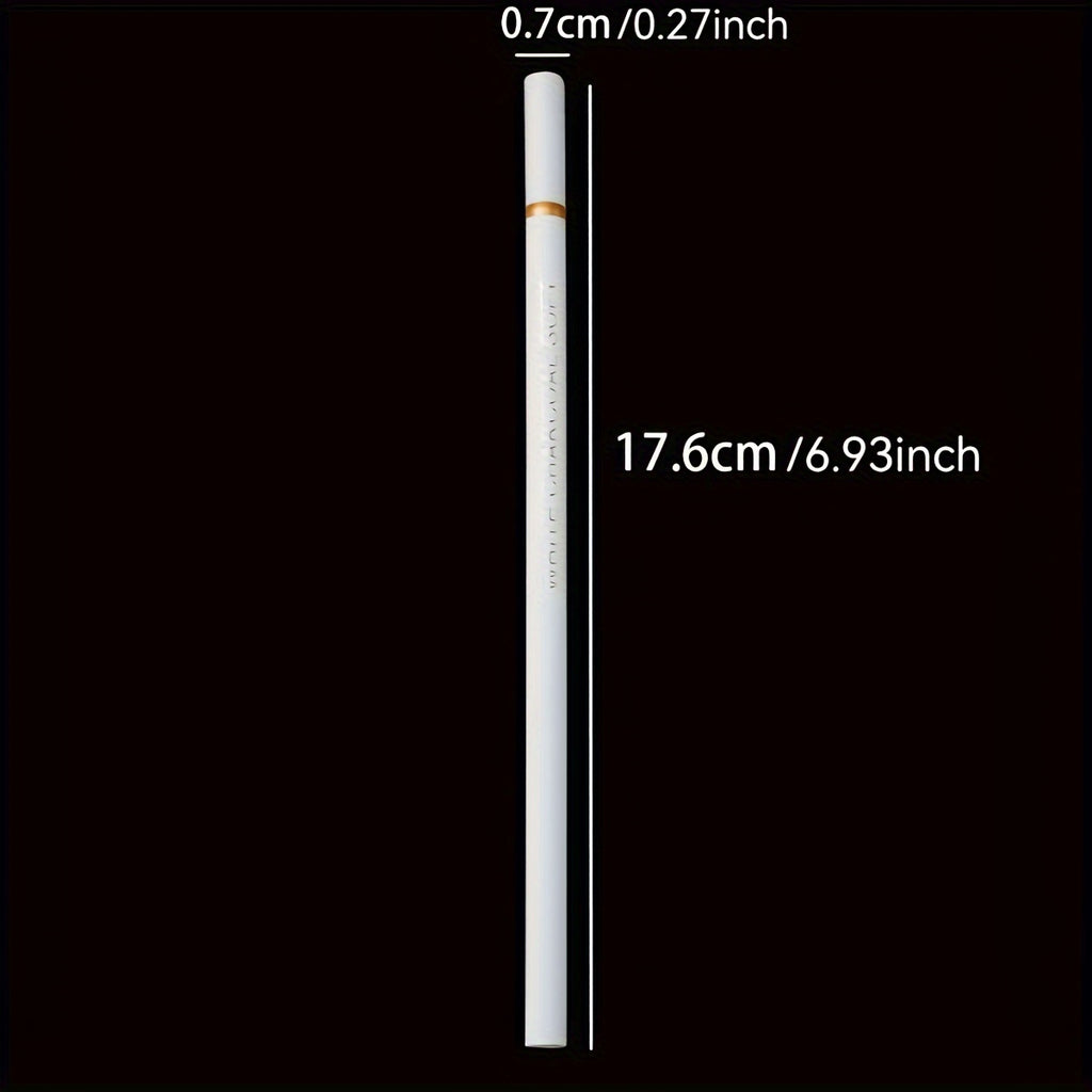 3pcs white charcoal pen highlighter soft