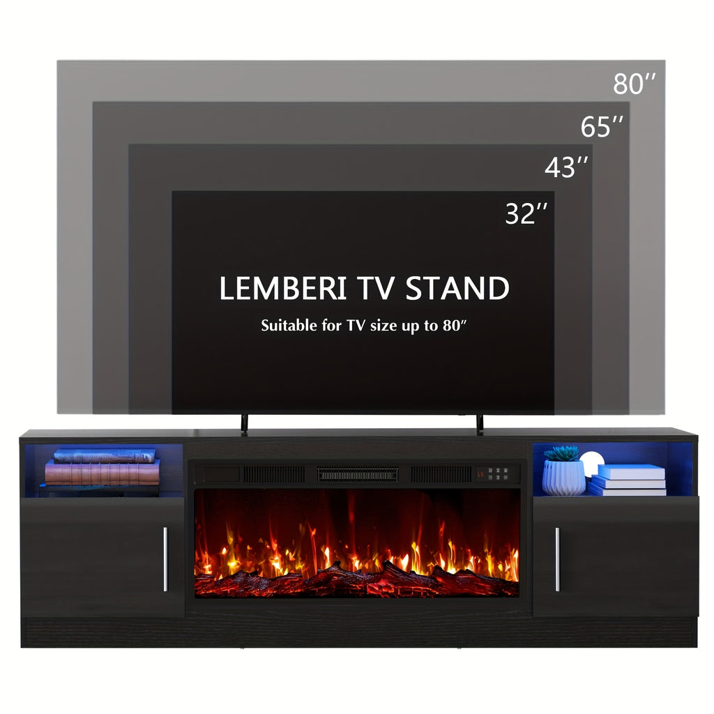 fireplace tv stand 36 fireplace 80   modern wood high