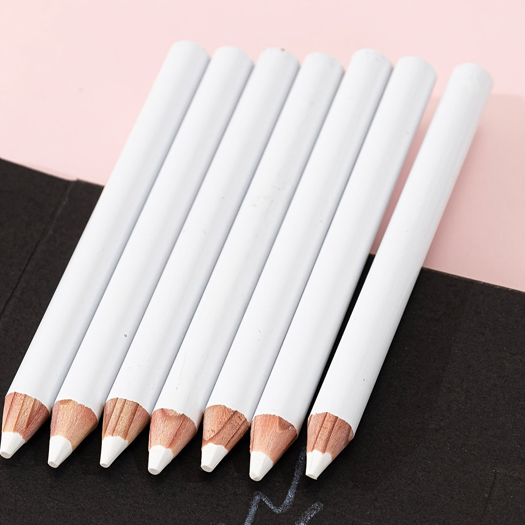 2pcs high visibility white tailor chalk pencils suitable