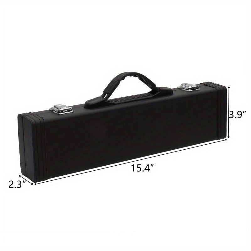 nickel plated c closed hole 16 key concert band flute in