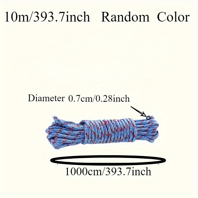 one 10m 393 7inch nylon rope used fixing items dragging