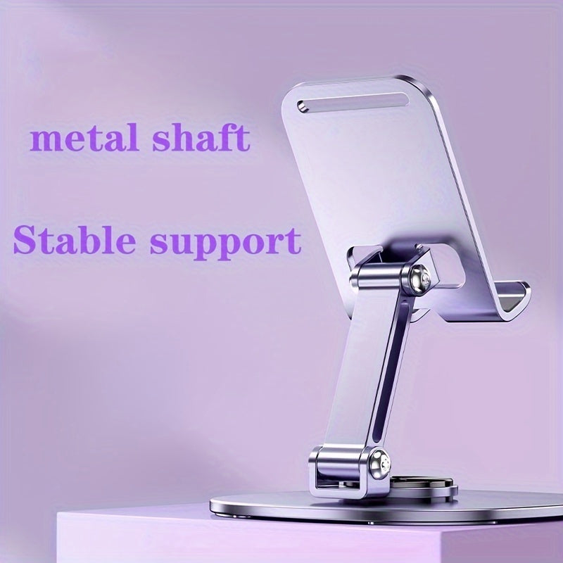 aluminum alloy phone stand waterproof 360 rotating desk