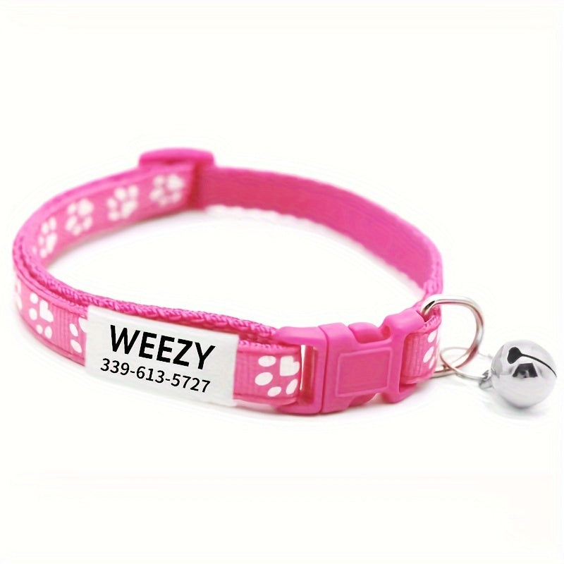 custom product adjustable personalized colorful collar dogs